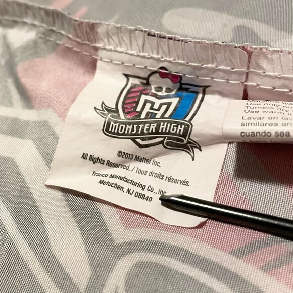 Monster High Pillow Case 29''X20'' Frankie Stein - Picture 15 of 16